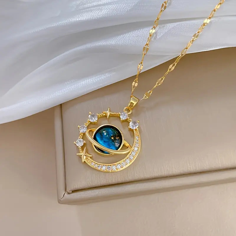 COLLAR PLANETA SATURNO