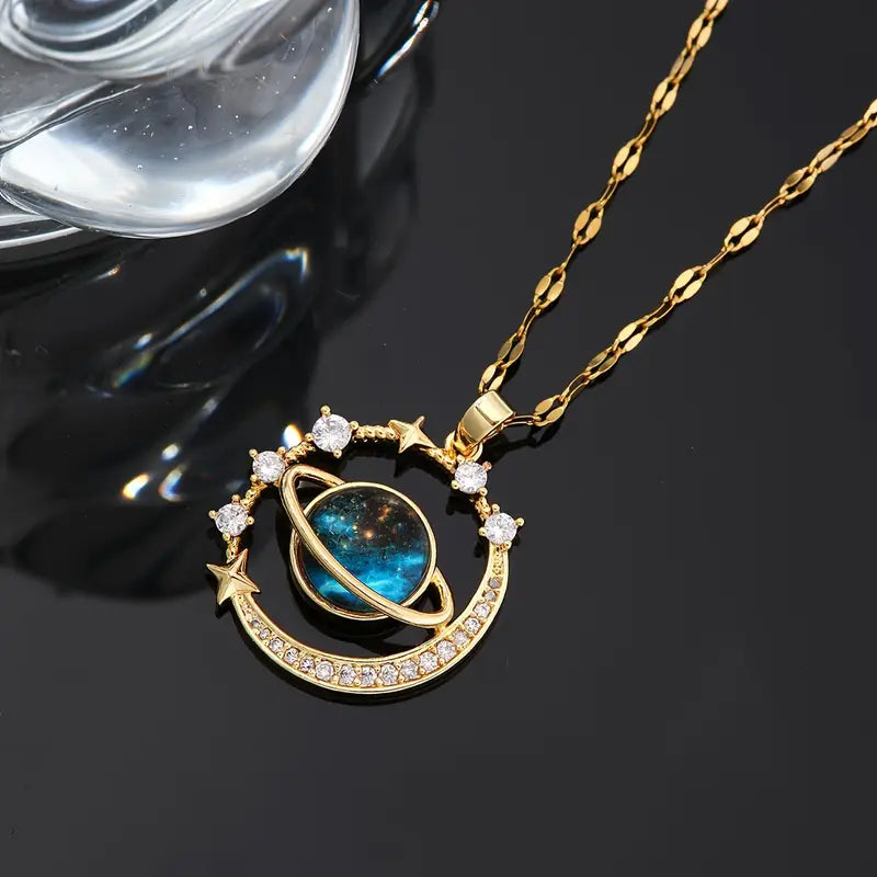 COLLAR PLANETA SATURNO