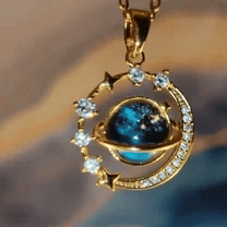 COLLAR PLANETA SATURNO
